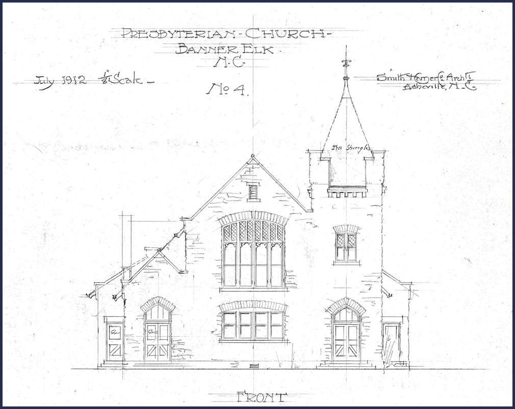 Banner Elk Presbyterian Architectural Drawings